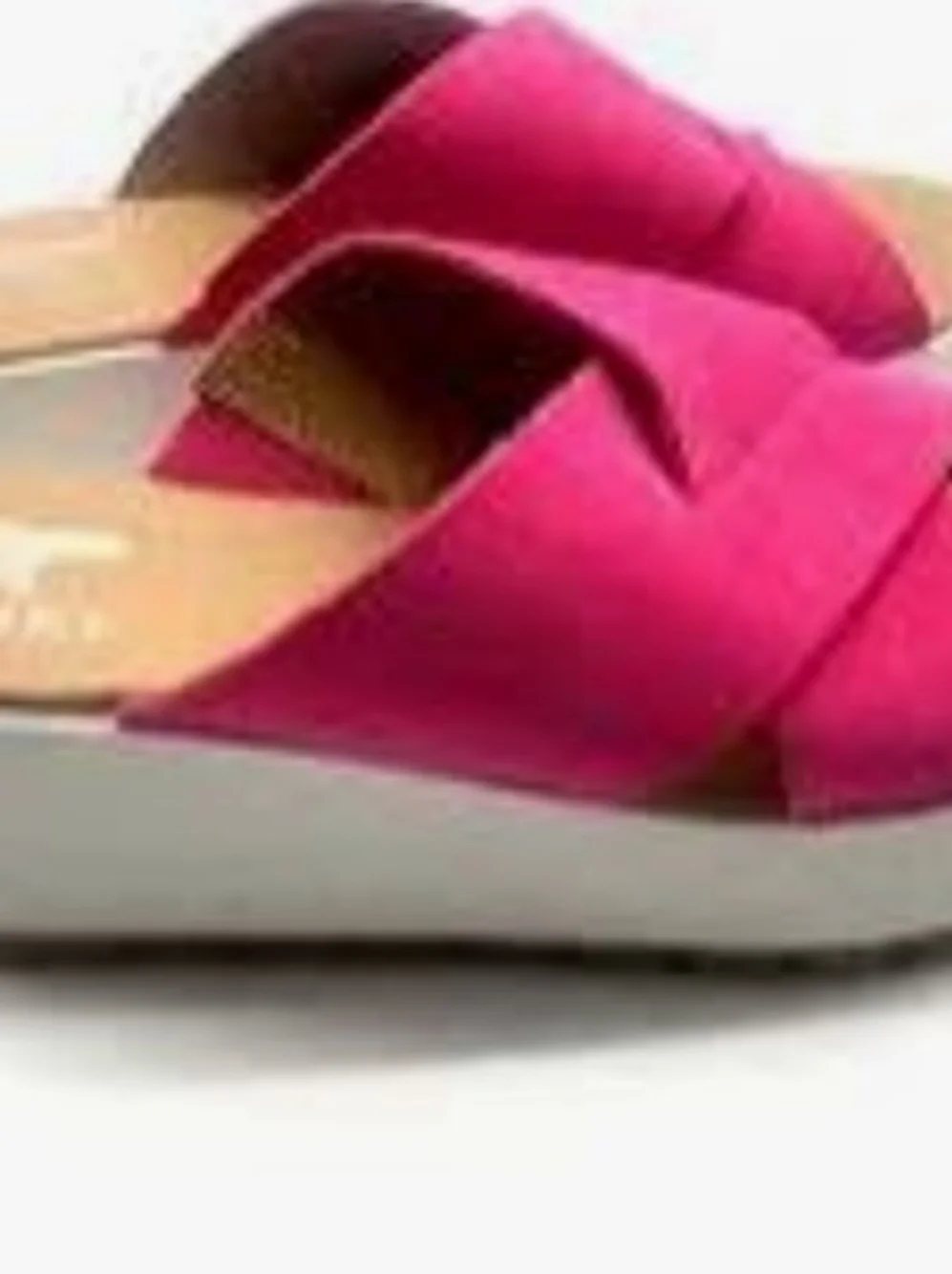 Brandnew Sorel Women's Crisscross Suede Platform Sandal - Fuchsia